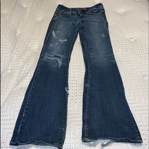 American Eagle Artist Distressed Denim Jeans
